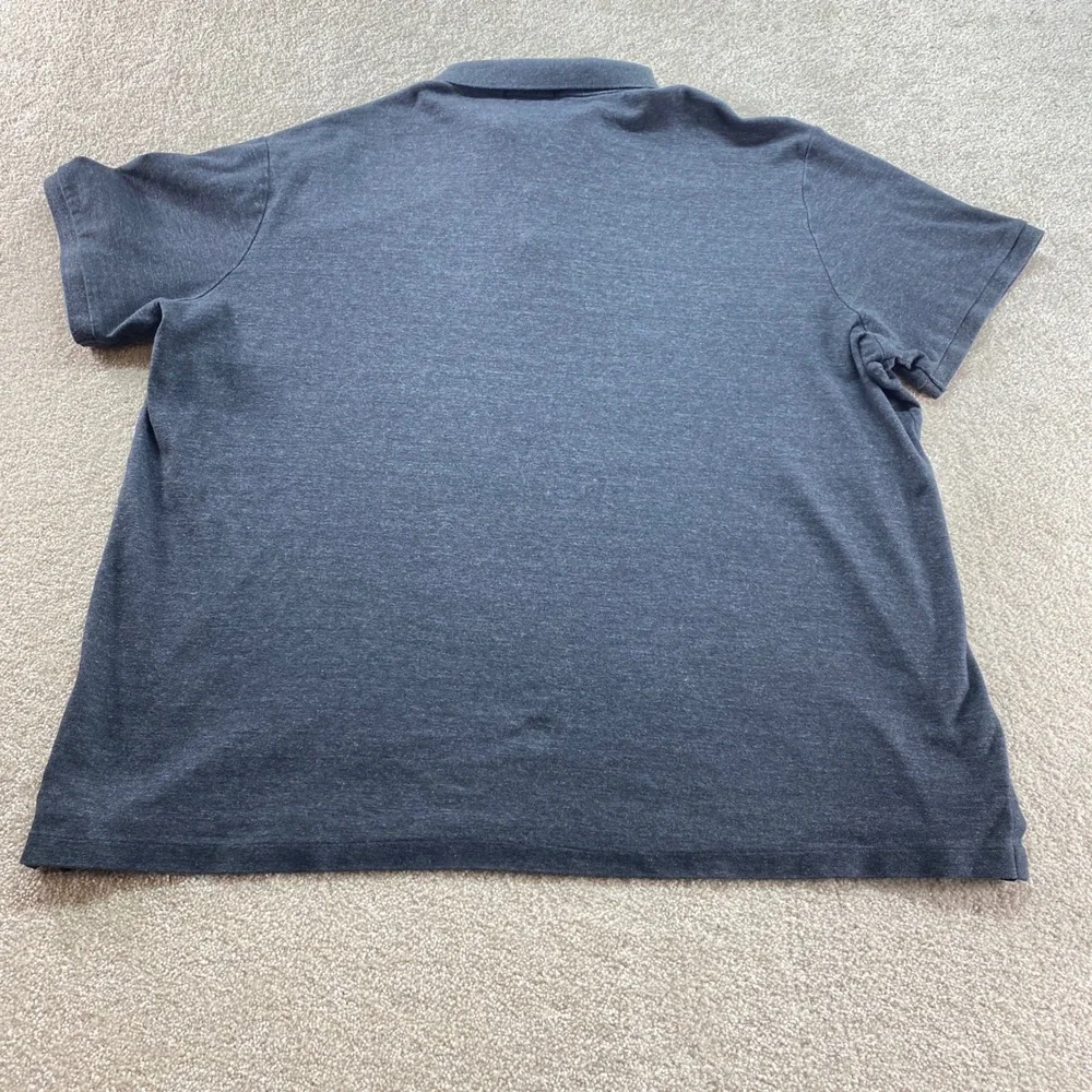 Polo Ralph Lauren Shirt Mens XXL Grey Classic Fit‎ Polo Short Sleeve Preppy